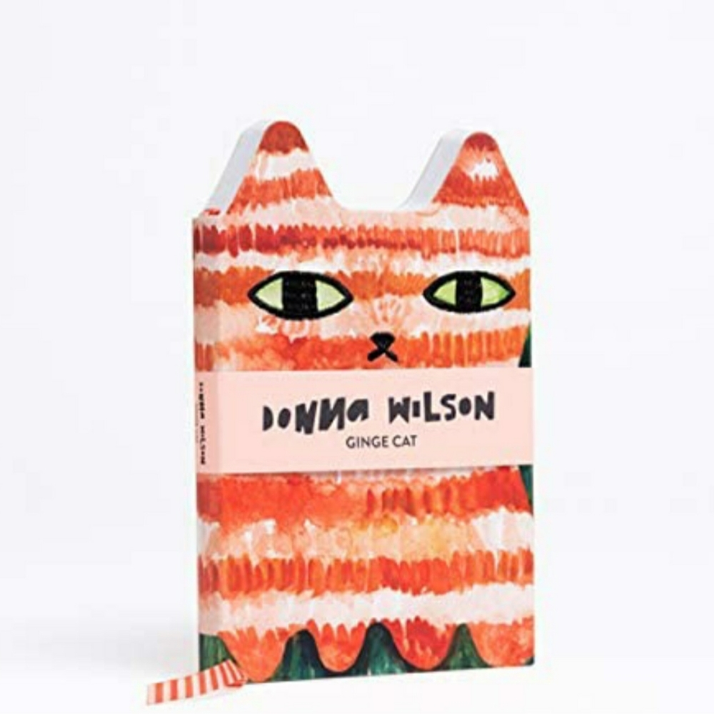 Ginge Cat Critter Journal: Hardcover Die-Cut Small Format 144-Stitched eyes